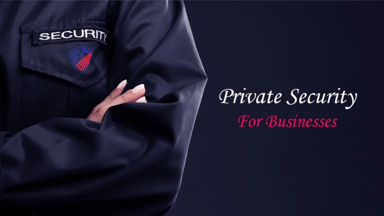 Private security companies